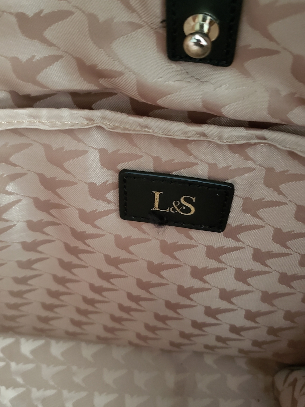 Lo & Sons The O.G. Travel Bag Black Nylon Gold Tote Weekender Laptop - Picture 2 of 16